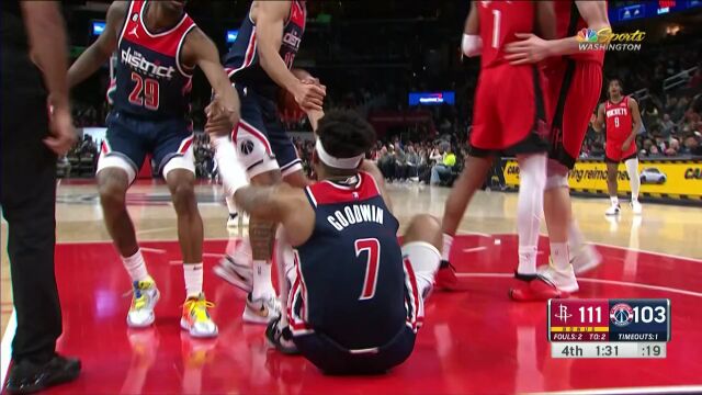 NBA常规赛：火箭vs奇才中文解说全场回放