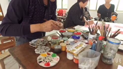 浙江衢州：深藏民间的太公像修复人