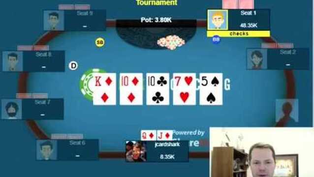 Flopping a Royal Flush Draw!