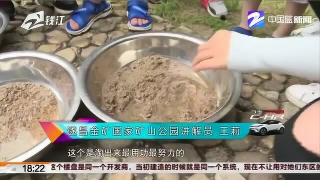 大姐带你吃购游:亲子游首站丽水遂昌 跟着主持人淘金去