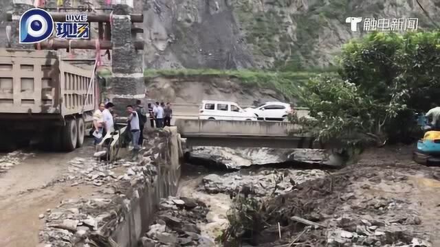 四川茂县发生泥石流灾害 紧急转移242人!