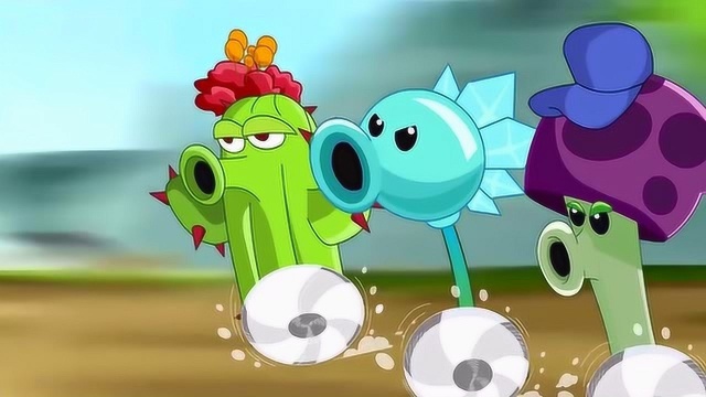 PVZ动画版:田径比赛,小坚果作弊