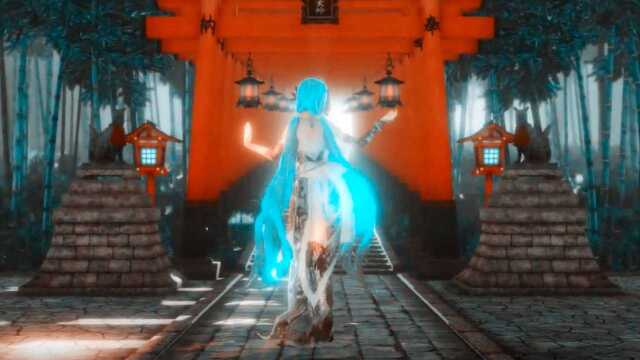 初音未来翩翩起舞的夏日恋歌