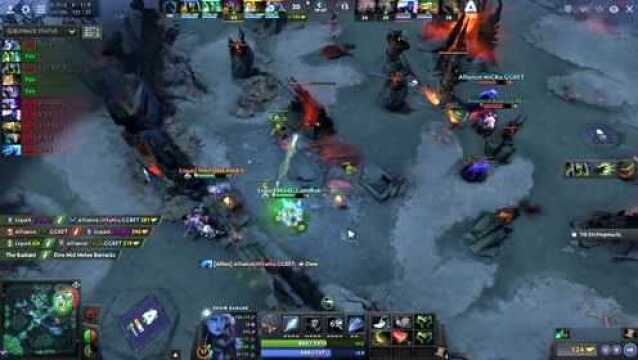 2018 BEST DOTA 2 game LIQUID vs ALLIANCE