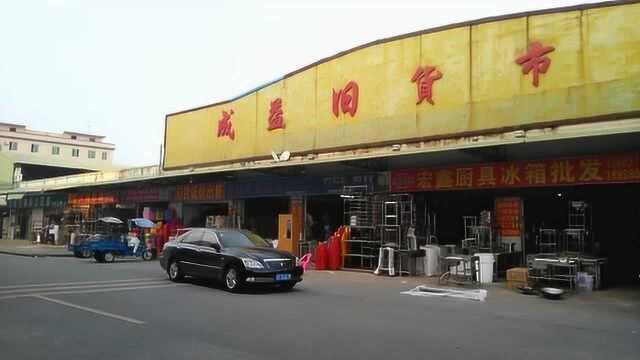 实拍东莞横沥旧货市场, 经济萧条导致人流量少, 店家还能坚持多久