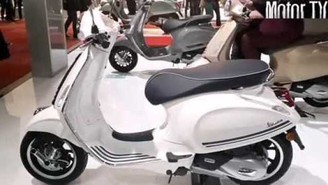 小资的最爱铁皮玩具,2019款维斯帕 Vespa 复古踏板摩托车