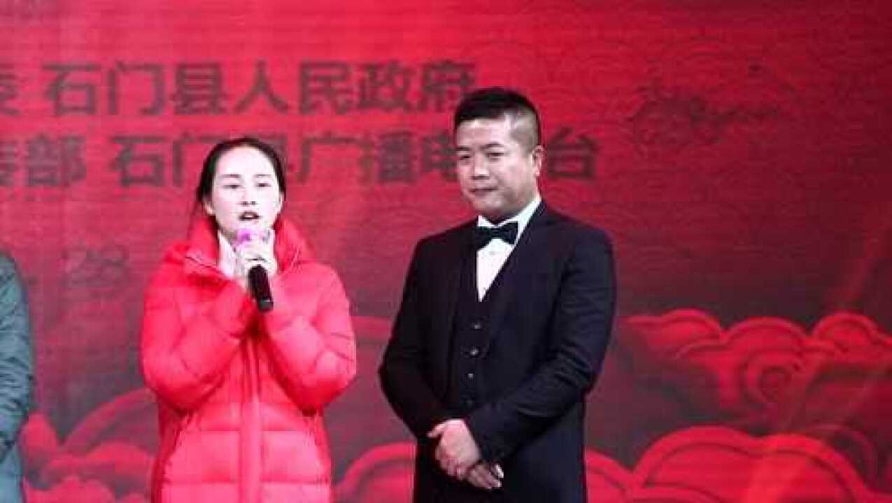 石门县红十字会医院"最美新娘"周炜春晚采访