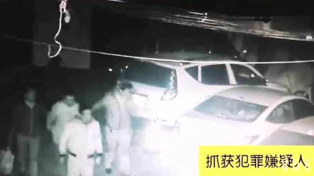 洛城警事盗窃车内物品 天眼抓个正着 26日凌晨