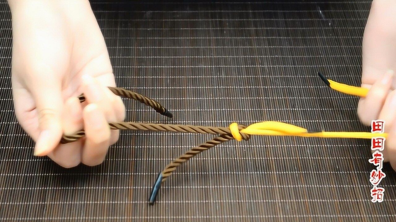 绑绳子的实用小技巧简单易学转发给需要的人吧