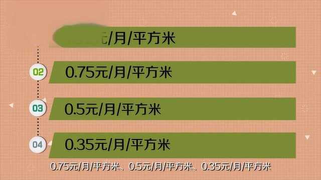 物业管理费的标准是什么