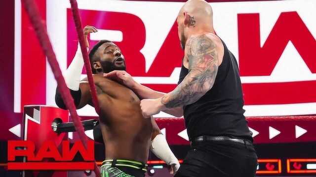 RAW1371期: 亚历山大带伤战独狼 遗憾落败无缘擂台之王