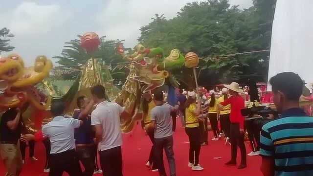 海南省儋州市新州镇盐场村谢氏百年修宗谱仪式精彩剪影