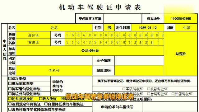 C1驾驶证多久换证?正确到期换新证的操作流程,超实用