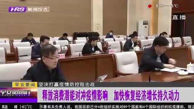 哈尔滨:释放消费潜能对冲疫情影响 加快恢复经济增长持久动力