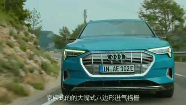 奥迪首款纯电动SUV,充满电只需三十分钟,百公里加速仅需4秒