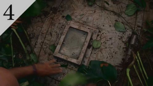 《迷失》第4期，丛林中发现神秘舱门，坚如钢铁，竟然连把手都没