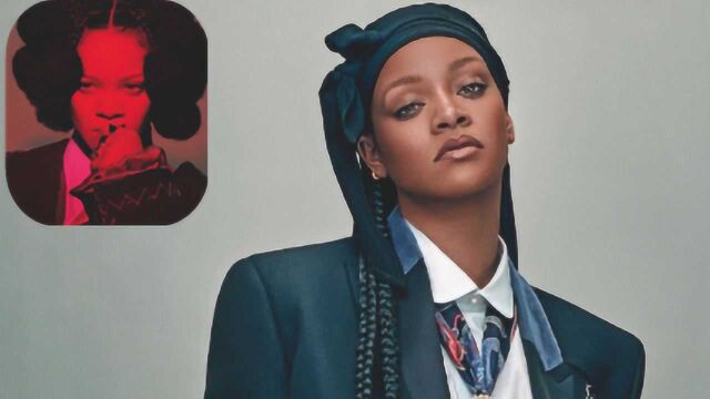 Rihanna登英国《VOGUE》五月刊封面