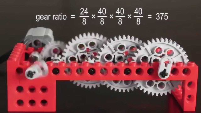 直观演示齿轮组是如何工作的,计算齿轮传动的齿轮比,涨知识了!