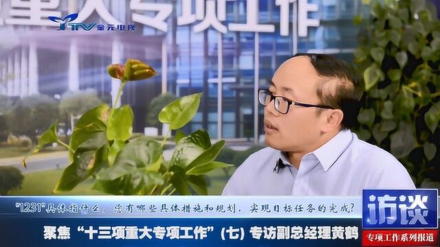 十三项重大专项工作专访副总经理黄鹤