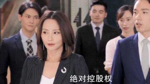 董事长婆婆不把儿媳放眼里,不料儿媳变公司大股东,当场罢免她