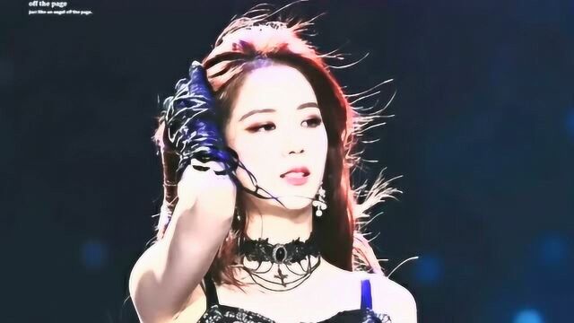 舞台上的jisoo好美好酷,喜欢!