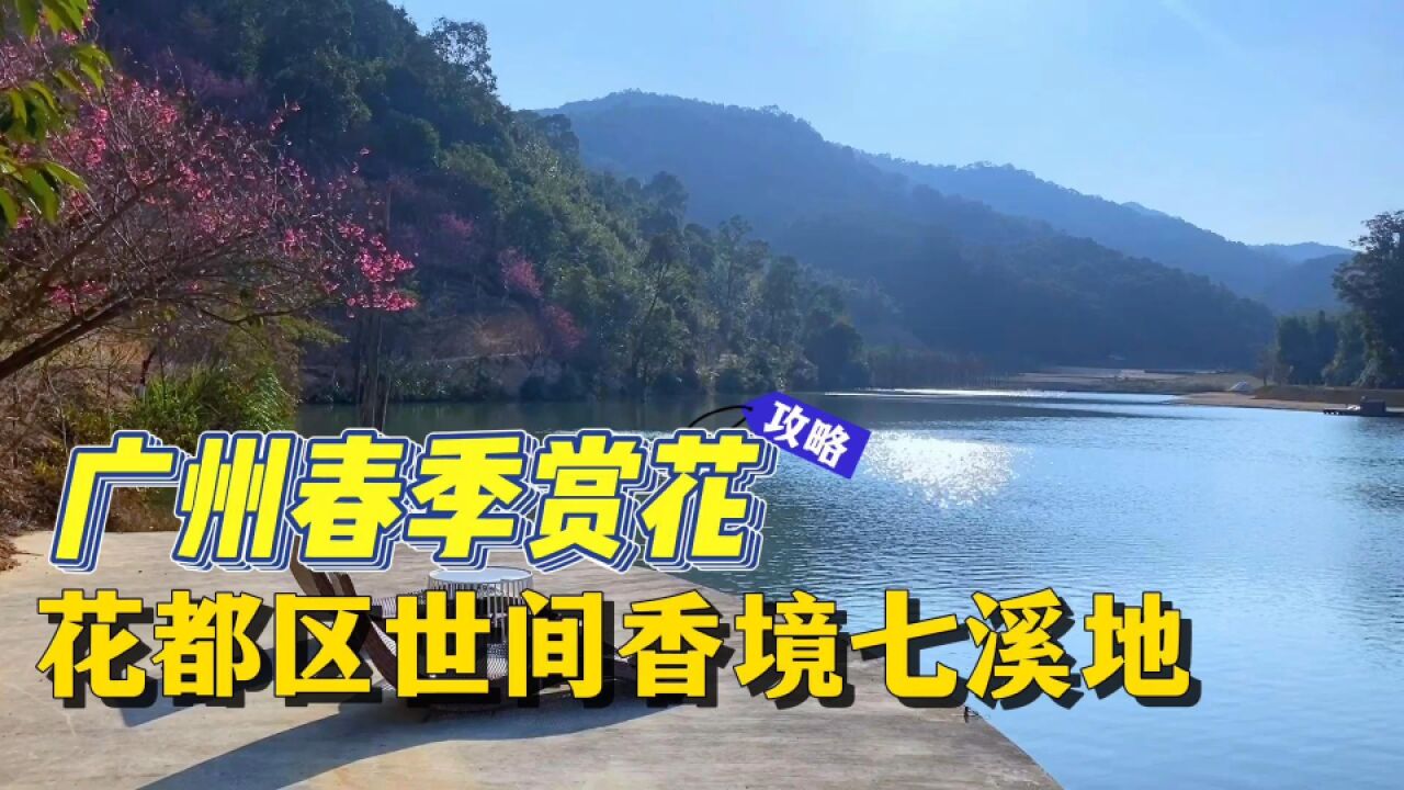 广州花都区世间香境七溪地,亲子游的绝佳去处!