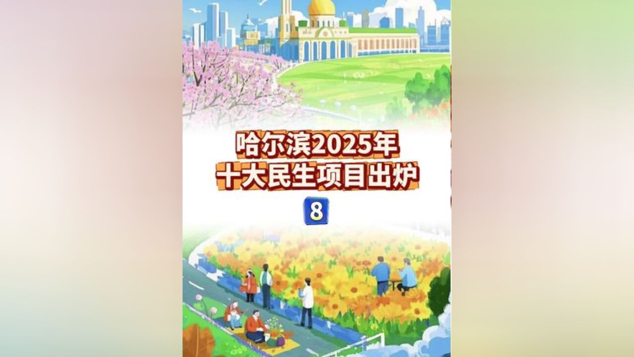 哈尔滨2025年十大民生项目优化公共出行项目