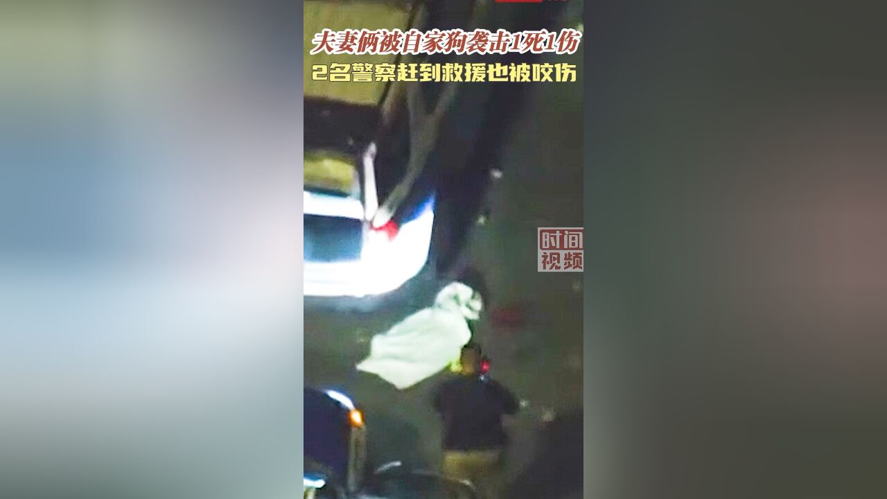 美国夫妻被自家狗袭击1死1伤:2名警察赶到也被咬伤!