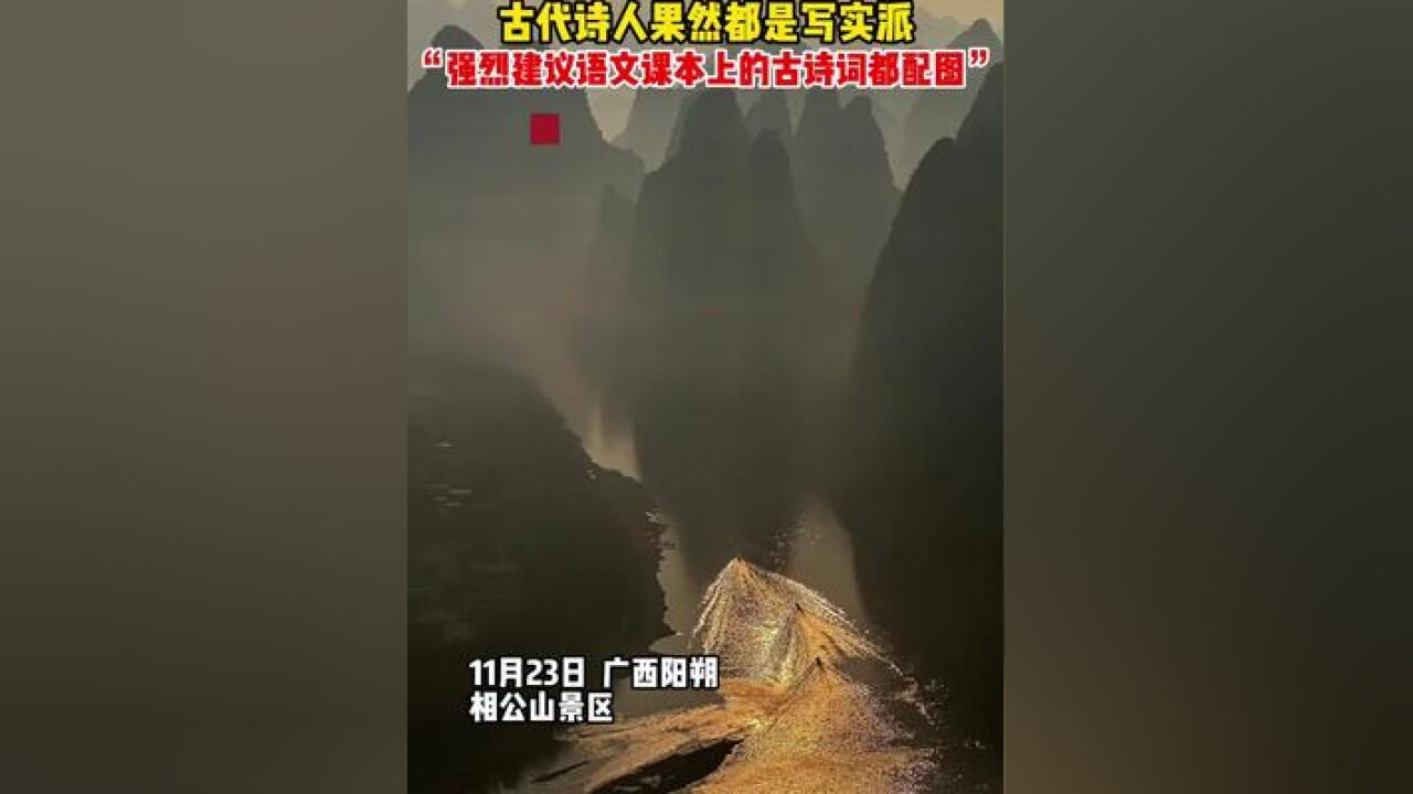 浮光跃金 静影沉璧 古代诗人果然都是写实派 “强烈建议语文课本上的古诗词都配图”