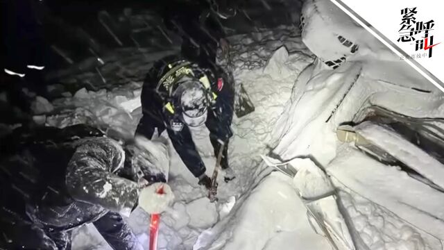 西藏林芝雪崩灾害救援者:雪厚及腰部用铁锹挖雪救人 搜12辆车发现幸存者