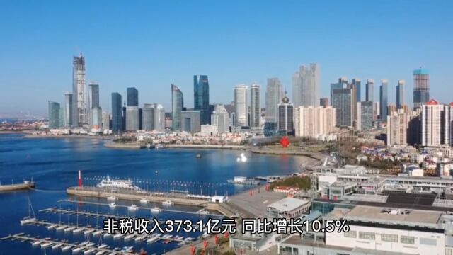 2022年111月山东各地财政表现,青岛稳居第一,德州增速领跑