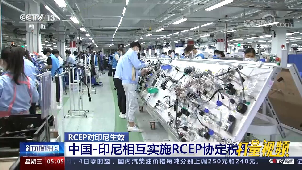 RCEP对印尼生效!中国印尼将相互实施RCEP协定税率