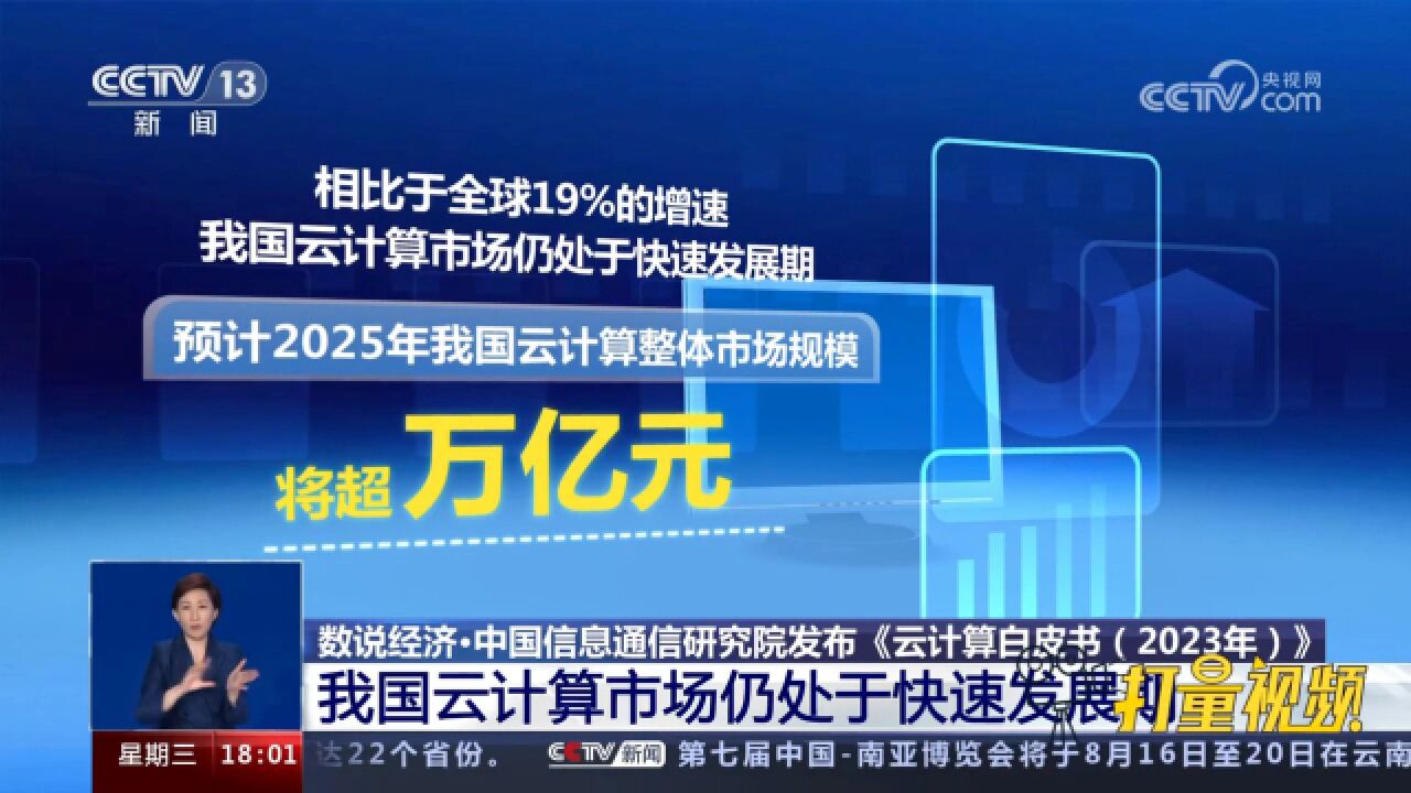 中国信息通信研究院:我国云计算市场仍处于快速发展期