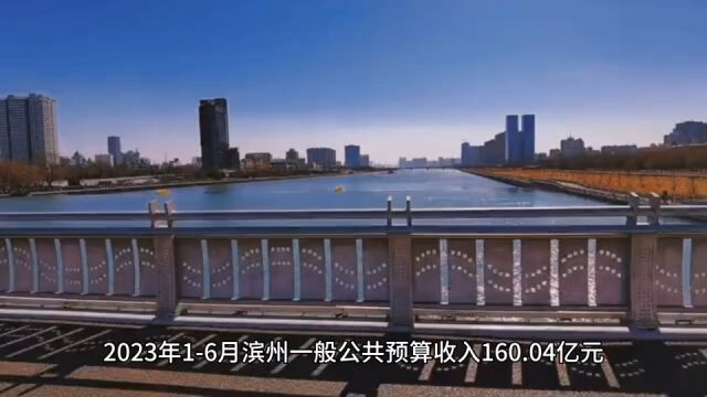 2023年16月滨州各地财政收入,邹平开始回升,无棣表现出色