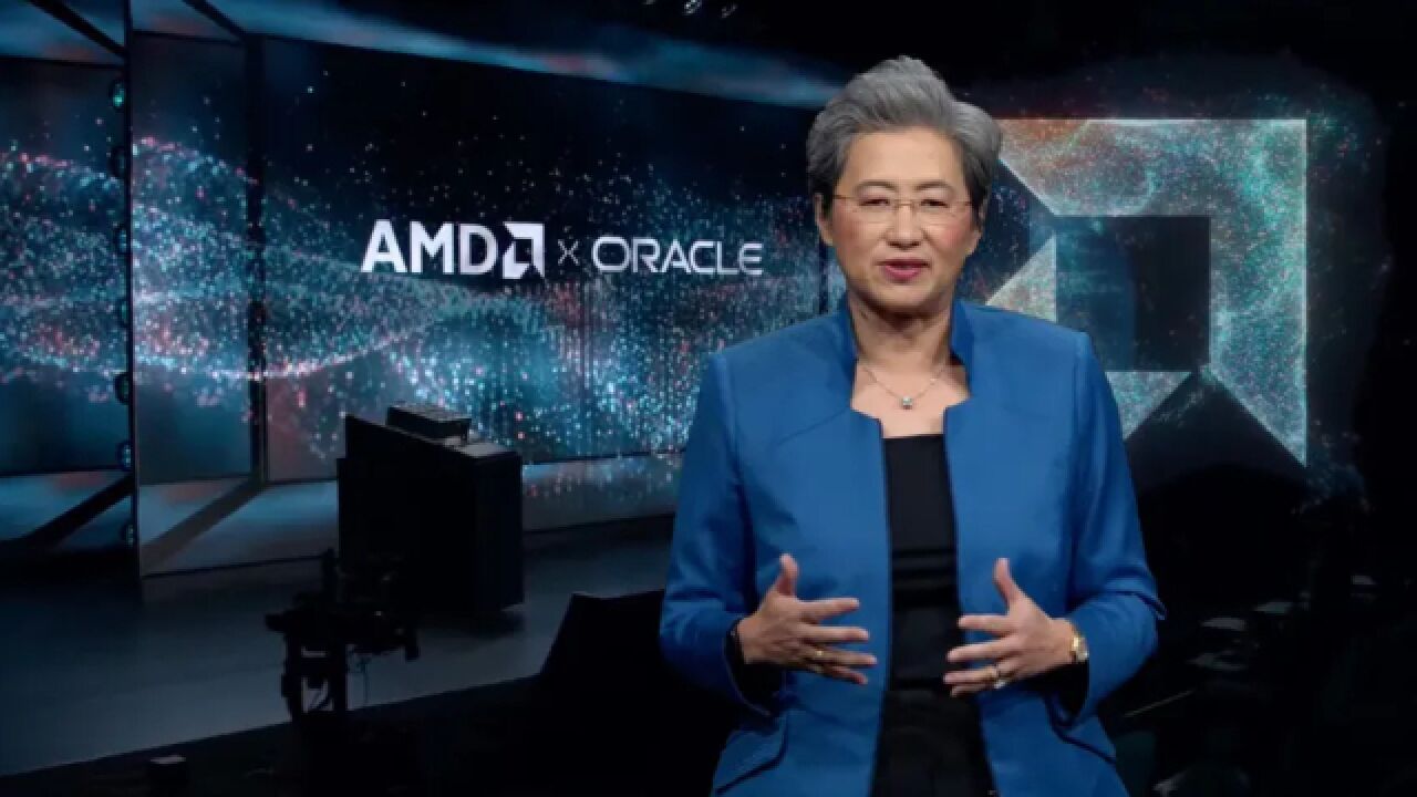 AMD AI芯片盛会:苏姿丰推出MI300X芯片,可运行800亿参数模型