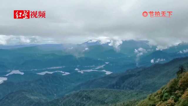 节拍天下: 瓦屋山拨云见日,雅女湖一览无遗