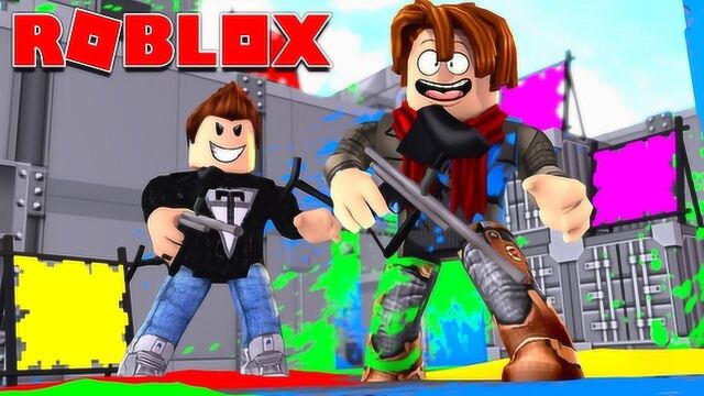 Roblox彩弹射击:穿越火线枪战王者!居然还有无人机?