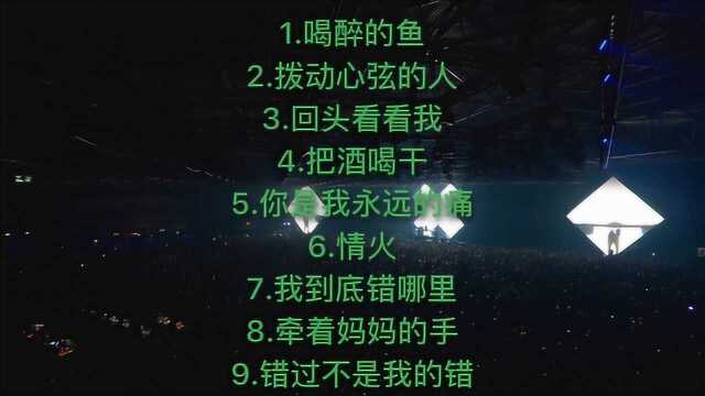 崔伟立九首好听的歌曲DJ版超重低音连放配2019最新蹦迪现场