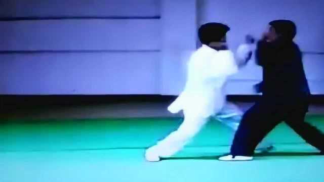 徐州形意八卦名家熊守年与弟子对练形意拳安身炮