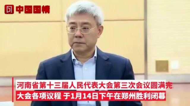 尹弘当选河南省人民政府省长 现场进行宪法宣誓