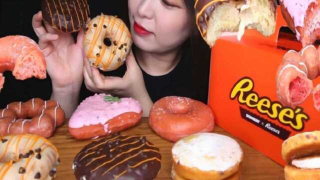 甜食者:新品Reese's花生巧克力系列甜甜圈