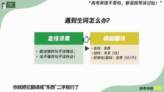 英语阅读遇到生词,你是怎么处理的呢?老师教你两招轻松解决