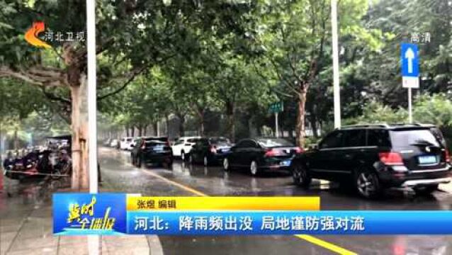 河北降雨频出没,保定东部、雄安新区、廊坊有中到大雨!