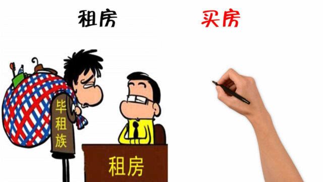 “买房”和“租房”有什么区别?画得太形象精辟了