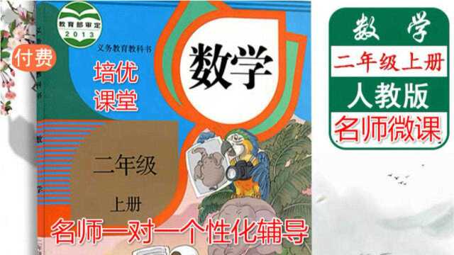 二年级数学上册 人教版 培优课堂36 练习十七 P73 名师微课