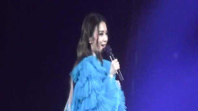 田馥甄,世界巡回演唱会,高雄站,感谢歌迷!海蓝蓝!