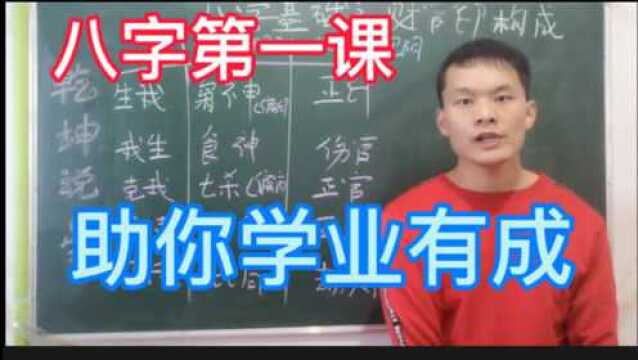 八字第一课,财官印的构成