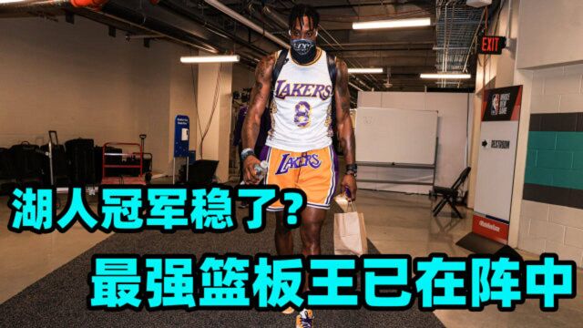 盘点NBA5大篮板王,冠军已经稳了?最强篮板王已在湖人阵中!