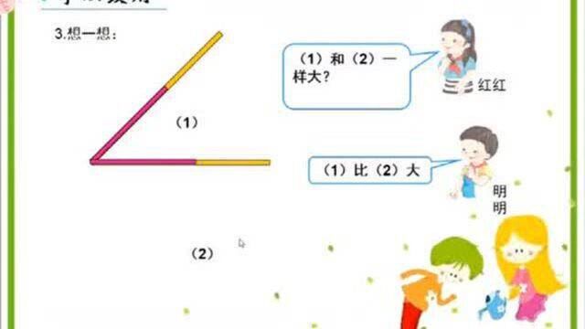 辨别角的大小的关键因素