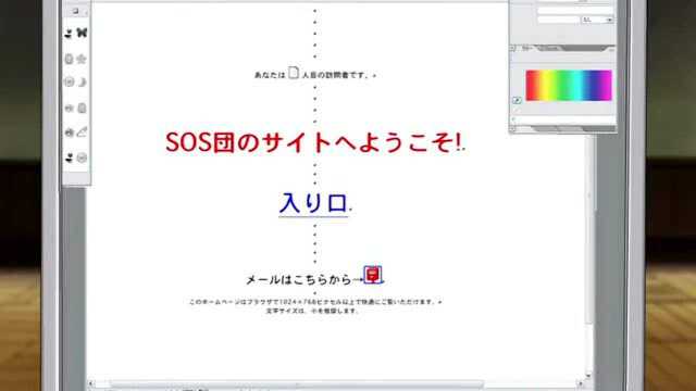 凉宫春日2009:阿虚被凉宫指使做网站,却不知道写什么,真是头大呢